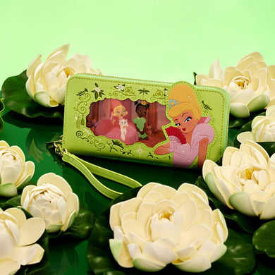 Loungefly Disney Princess And The Frog Tiana Lenticular Zip Around Wristlet Wallet - PRE ORDER - LF Lovers