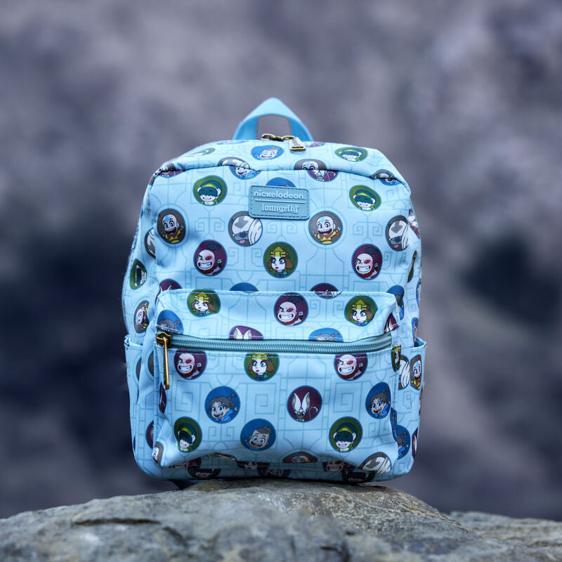 Load image into Gallery viewer, Loungefly Nickelodeon Avatar The Last Airbender AOP Square Nylon Mini Backpack - PRE ORDER - LF Lovers
