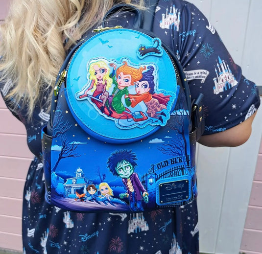 Loungefly Disney Hocus Pocus Poster Mini Backpack