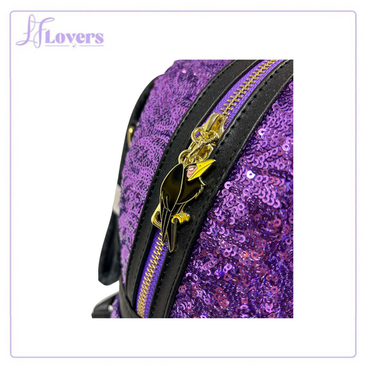 hot topic loungefly mini backpack maleficent Loungefly Disney Sleeping Beauty Maleficent Lenticular Mini Backpack– LF Lovers