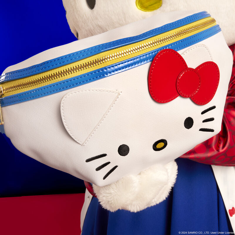 Load image into Gallery viewer, Loungefly Hello Kitty 50th Anniversary Cosplay Convertible Belt Bag - LF Lovers
