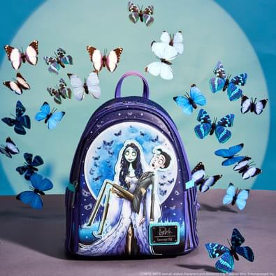 Loungefly Warner Brother Corpse Bride Moon Mini Backpack