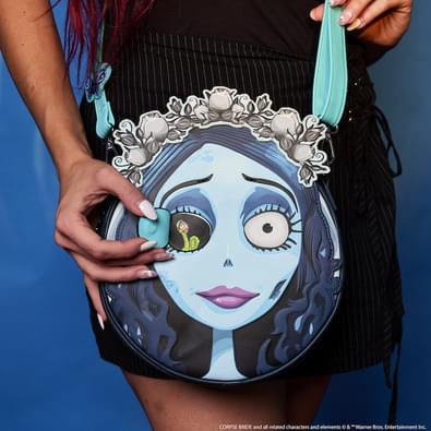 Load image into Gallery viewer, Loungefly Warner Brother Corpse Emily Crossbody
