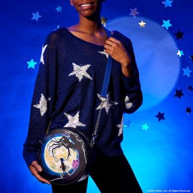 Load image into Gallery viewer, Loungefly Laika Coraline Moon Crossbody

