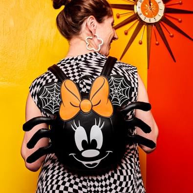 Load image into Gallery viewer, Loungefly Disney Minnie Mouse Spider Mini Backpack
