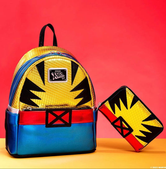 Loungefly Marvel Shine Wolverine Cosplay Zip Around Wallet