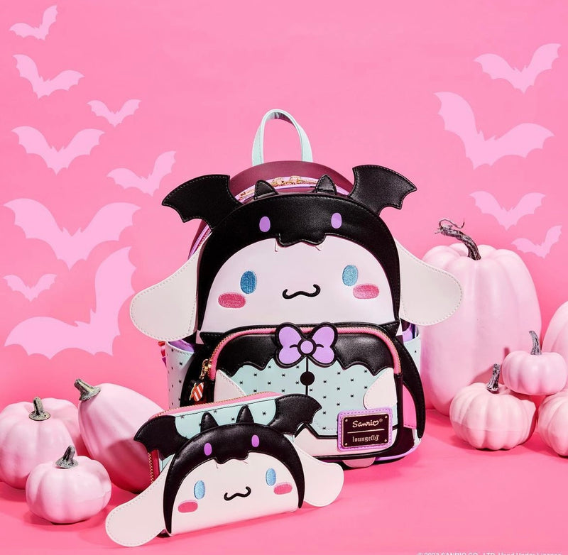 Load image into Gallery viewer, Loungefly Sanrio Cinnamorolll Halloween Cosplay Zip Around Wallet
