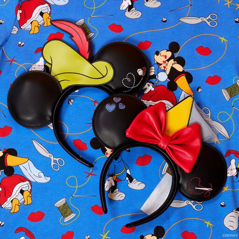 Load image into Gallery viewer, Loungefly Disney Brave Little Tailor Minnie Ears Headband - LF Lovers
