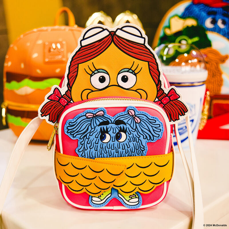 Load image into Gallery viewer, Loungefly Mcdonalds Birdie The Early Bird Crossbuddies Bag - LF Lovers
