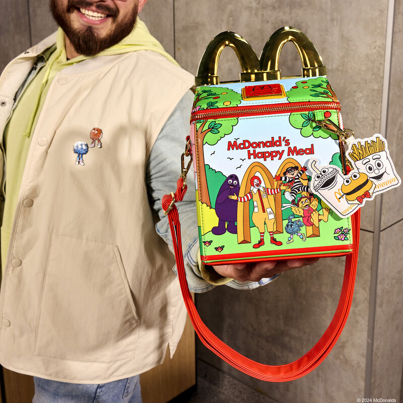 Load image into Gallery viewer, Loungefly Mcdonalds Vintage Happy Meal Crossbody - LF Lovers
