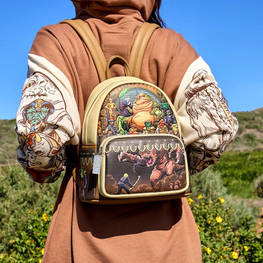 Loungefly Star Wars Return of the Jedi 40th Anniversary Jabbas Palace Mini Backpack - LF Lovers