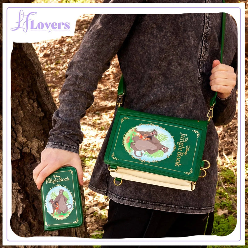 Load image into Gallery viewer, Loungefly Disney Jungle Book Convertible Crossbody
