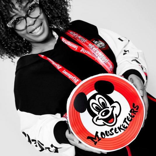 Loungefly Disney 100th Mickey Mouseketeers Ear Holder Crossbody