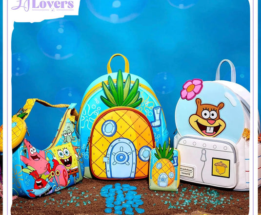 Loungefly Nickelodeon Spongebob Squarepants Sandy Cheeks Cosplay Mini Backpack