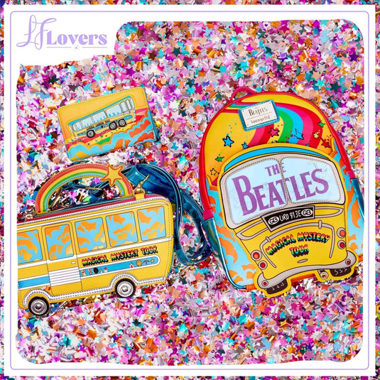 Loungefly The Beatles Magical Mystery Tour Bus Crossbody