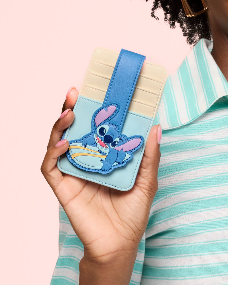 Load image into Gallery viewer, Loungefly Disney Stitch Animal Summer Card Holder - LF Lovers
