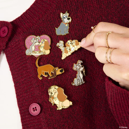Loungefly Disney Lady and the Tramp Mystery Box Pin - Preorder