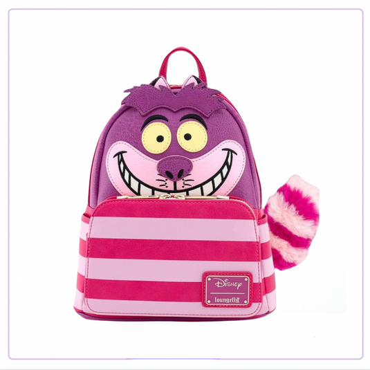 Loungefly Disney Alice In Wonderland Cheshire Cat Cosplay Mini Backpack LF Lovers