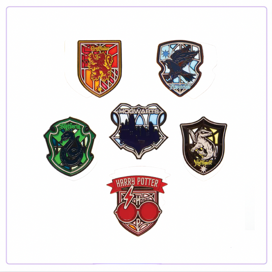 Loungefly Harry Potter™ Stained Glass Blind Box Pin Set - LF Lovers