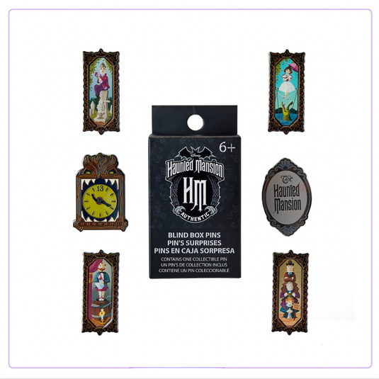 Loungefly Disney Haunted Mansion Sliding Portraits Blind Box Pin - LF Lovers