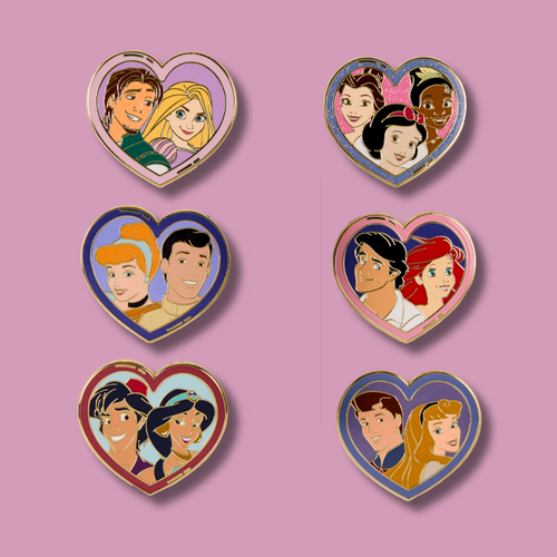 Loungefly Disney Princess & Prince Mystery Pins - PRE ORDER