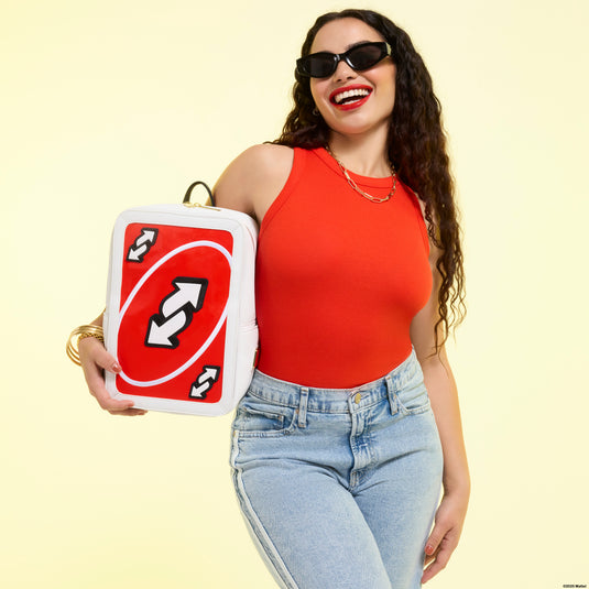 Loungefly Mattel uno Reverse Card Mini Backpack - PRE ORDER