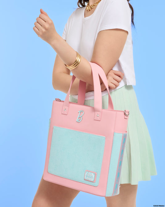 Loungefly Mattel Classic Barbie Convertible Tote Bag - PRE ORDER