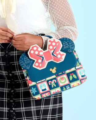 Loungefly Disney Mickey And Minnie Holiday Crossbody - PRE ORDER - LF Lovers