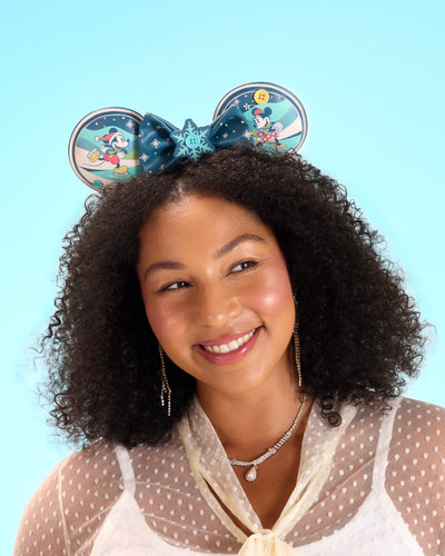 Loungefly Disney Mickey And Minnie Holiday Ear Headband - PRE ORDER