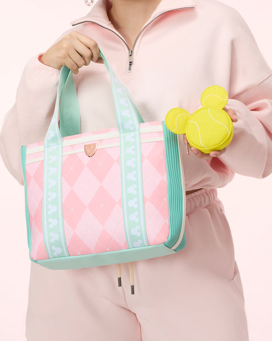 Loungefly Disney Mickey & Friends Tennis Tote Bag With Coin Bag - PRE ORDER - LF Lovers