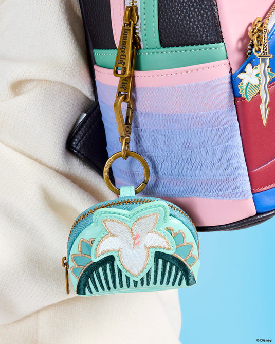Loungefly Disney Mulan Comb Bag Charm