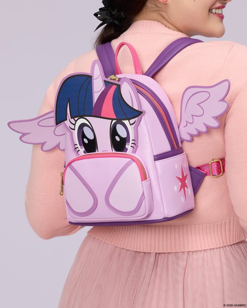 Load image into Gallery viewer, Loungefly My Little Pony Twilight Sparkle Cosplay Mini Backpack - LF Lovers
