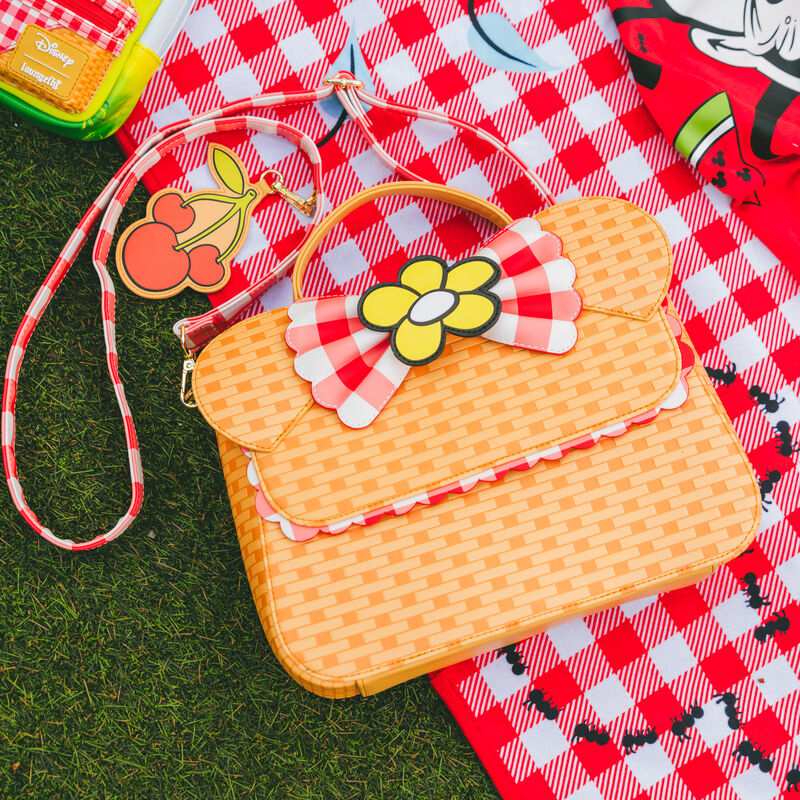 Load image into Gallery viewer, Loungefly Disney Minnie Mouse Picnic Basket Crossbody - LF Lovers
