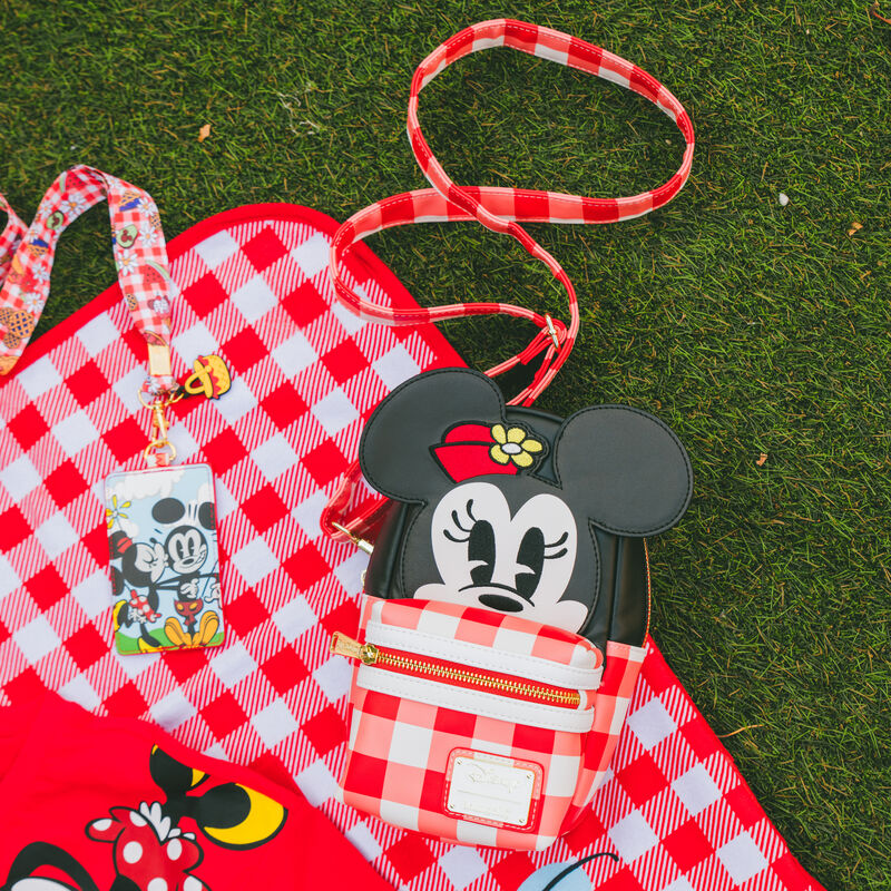 Load image into Gallery viewer, Loungefly Disney Minnie Mouse Cup Holder Crossbody - LF Lovers
