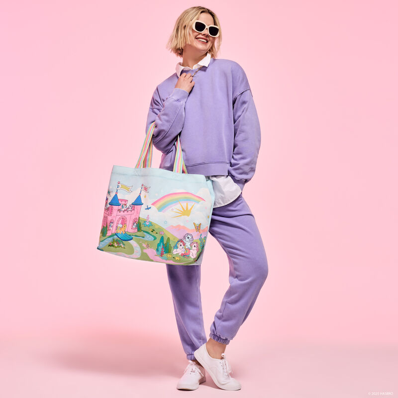Load image into Gallery viewer, Loungefly Hasbro My Little Pony Canvas Tote Bag - PRE ORDER

