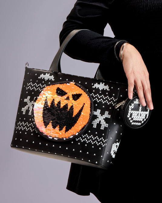 Loungefly Disney Nightmare Before Christmas Jack Tote Bag With Coin Bag