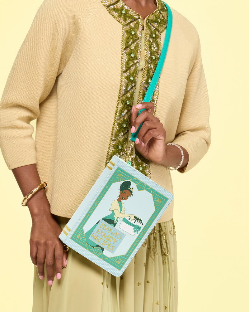 Load image into Gallery viewer, Loungefly Disney Princess Tiana Recipe Book Crossbody - LF Lovers
