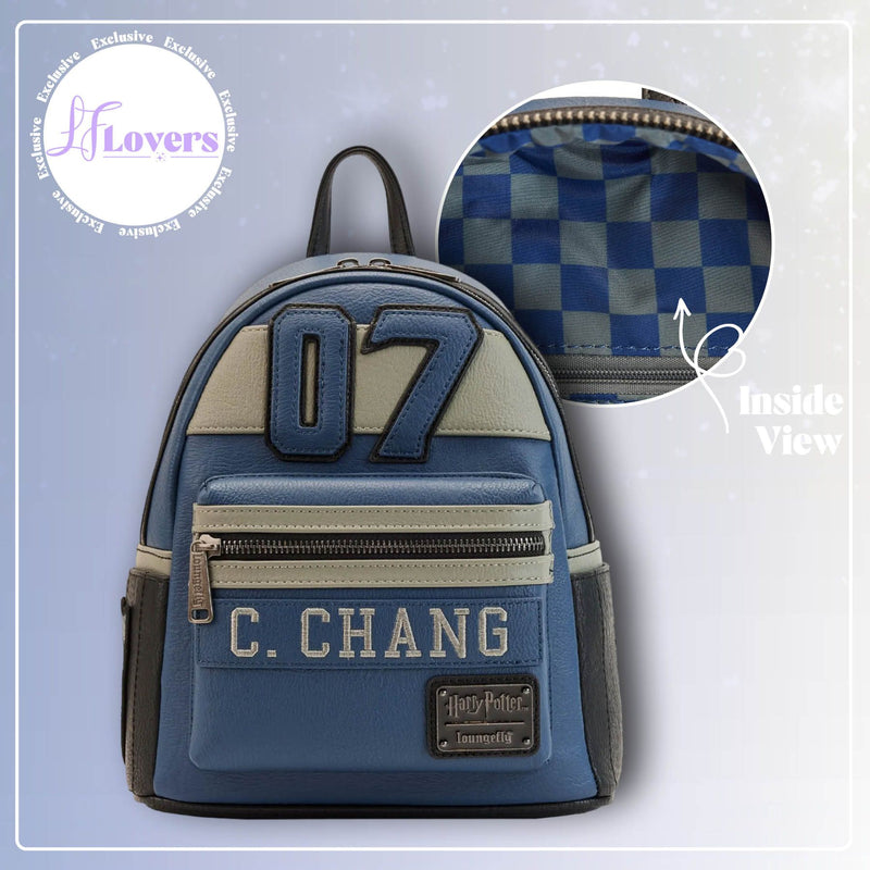 Load image into Gallery viewer, Harry Potter Loungefly Mini Backpack Cho Chang Quidditch Cosplay
