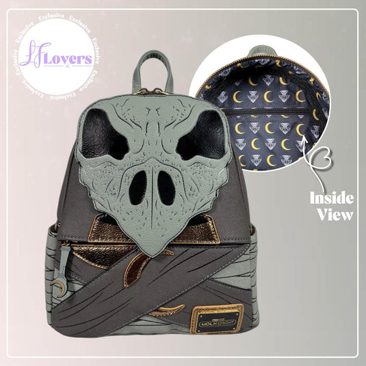 LF Lovers Exclusive - Loungefly Marvel Moon Knight Khonshu Cosplay Mini Backpack