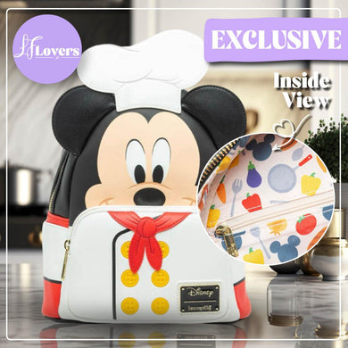 Loungefly Disney Chef Mickey Cosplay Mini Backpack - LF Lovers