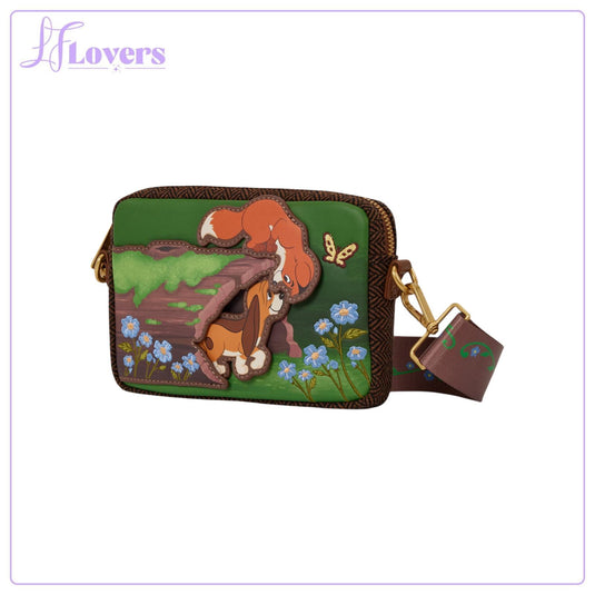 Loungefly Disney The Fox and the Hound Tod & Copper Tote Crossbody Bag - Preorder