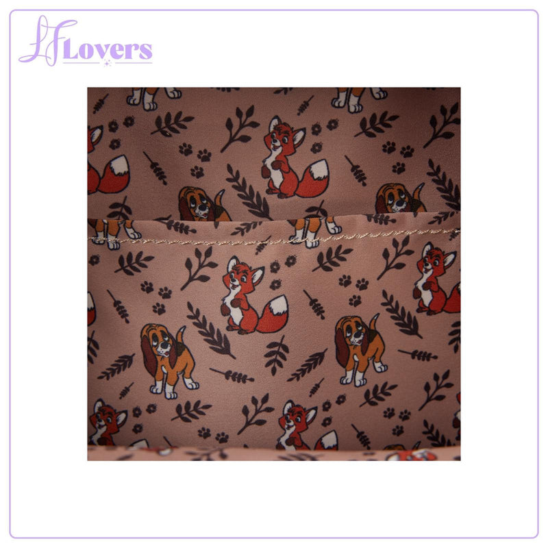 Load image into Gallery viewer, Loungefly Disney The Fox and the Hound Mini Backpack - Preorder
