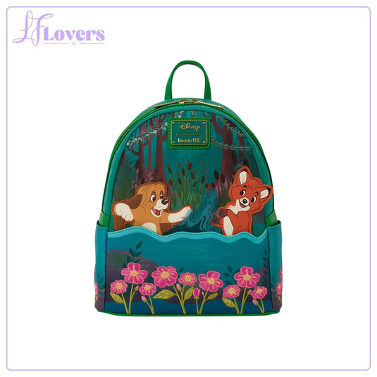 Loungefly Disney The Fox and the Hound Mini Backpack - Preorder