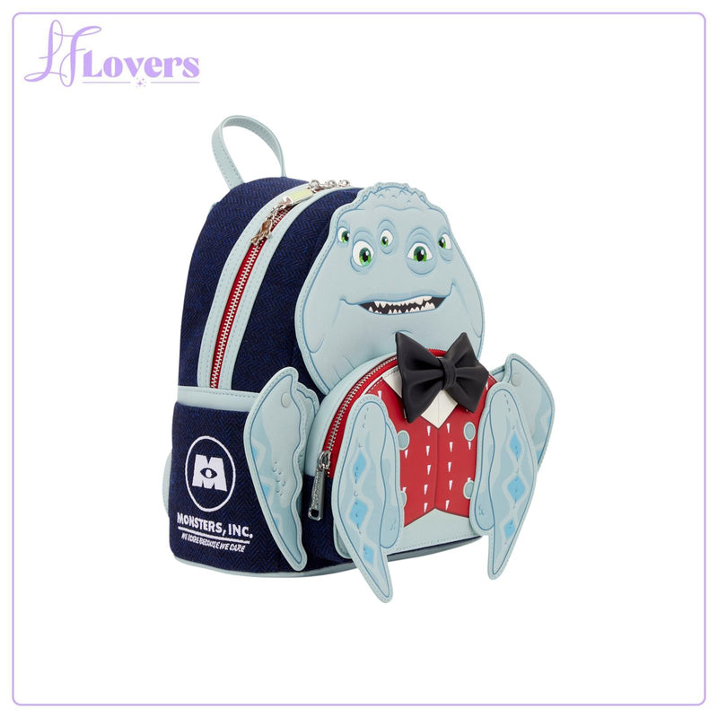 Load image into Gallery viewer, Loungefly Disney Pixar Monsters, Inc. Henry J. Waternoose Cosplay Mini Backpack - Preorder
