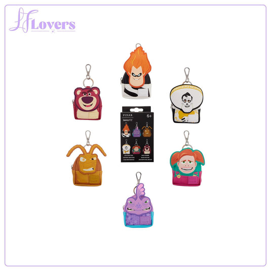 Loungefly Disney Pixar Rivals Mystery Mini Backpack Keychain Charm - Preorder
