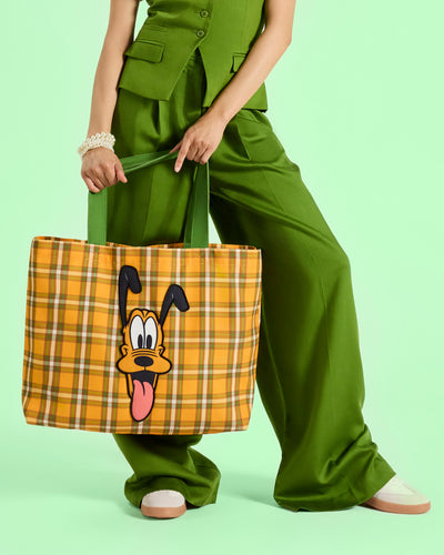 Loungefly Disney Pluto 95th Anniversary Canvas Tote Bag - PRE ORDER