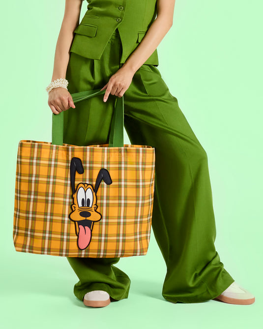 Loungefly Disney Pluto 95th Anniversary Canvas Tote Bag - PRE ORDER