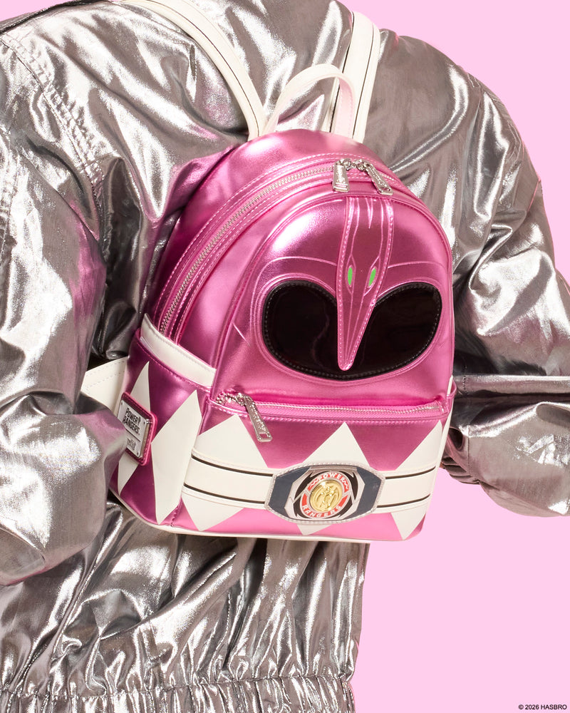 Load image into Gallery viewer, Loungefly Hasbro Pink Ranger Mini Backpack - Pre Order - LF Lovers
