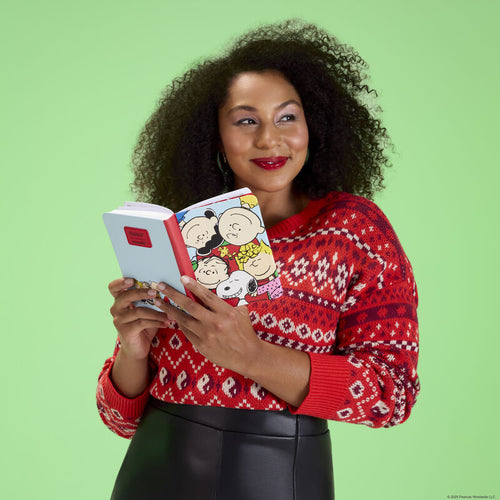 Loungefly Peanuts Snoopy And Friends Holiday Refillable Stationary Journal - PRE ORDER - LF Lovers