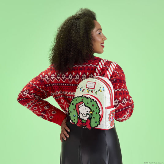 Loungefly Peanuts Holiday Mini Backpack - PRE ORDER
